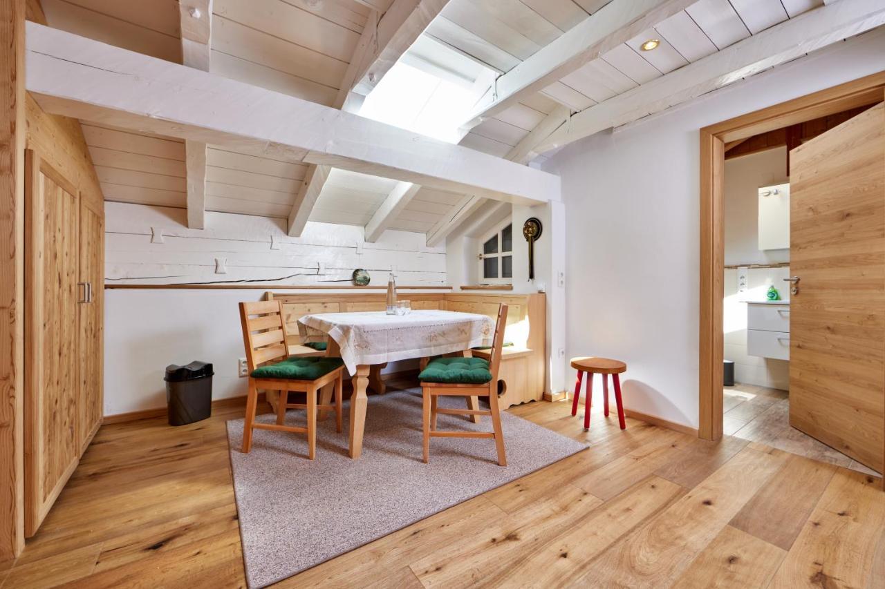 Appartements Gasthof Schleifmuehle Unterammergau Buitenkant foto
