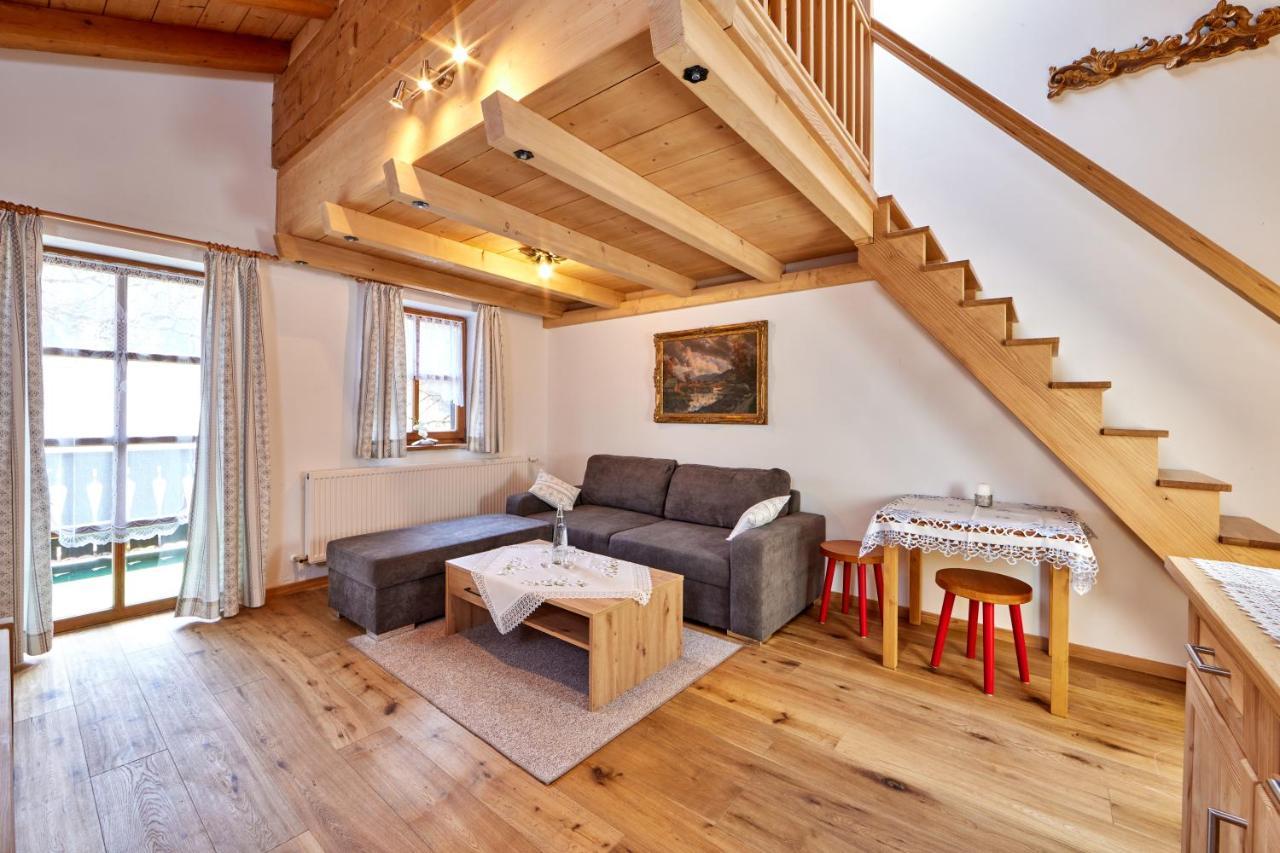 Appartements Gasthof Schleifmuehle Unterammergau Buitenkant foto