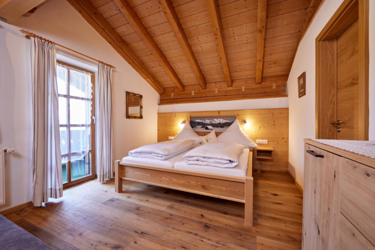 Appartements Gasthof Schleifmuehle Unterammergau Buitenkant foto