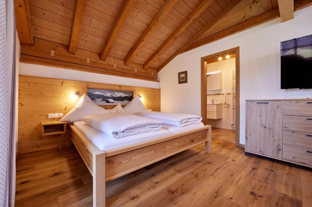 Appartements Gasthof Schleifmuehle Unterammergau Buitenkant foto