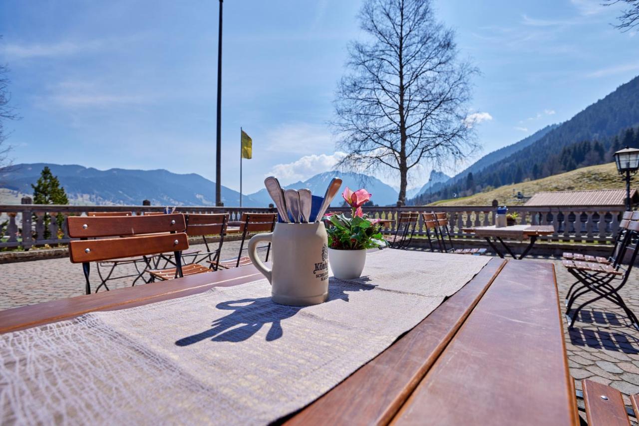 Appartements Gasthof Schleifmuehle Unterammergau Buitenkant foto