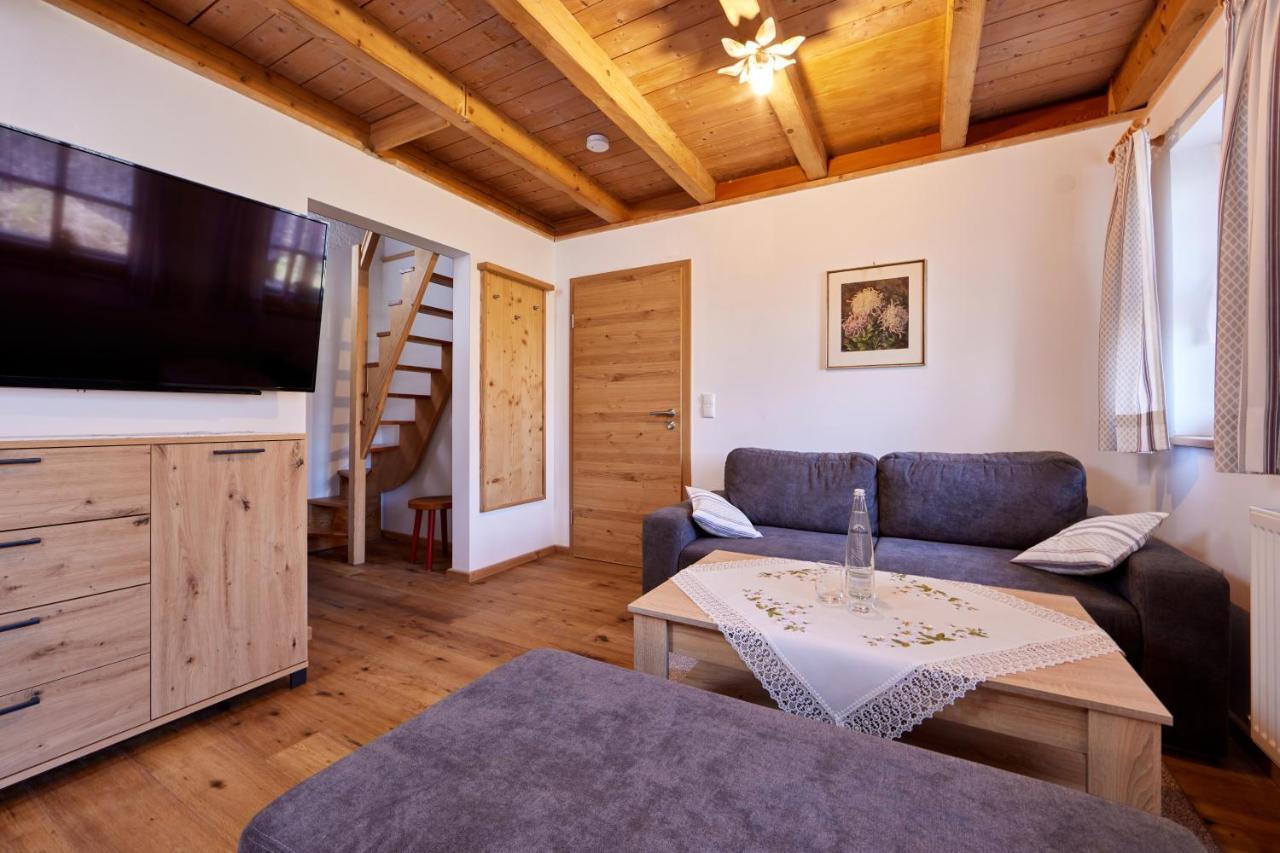 Appartements Gasthof Schleifmuehle Unterammergau Buitenkant foto