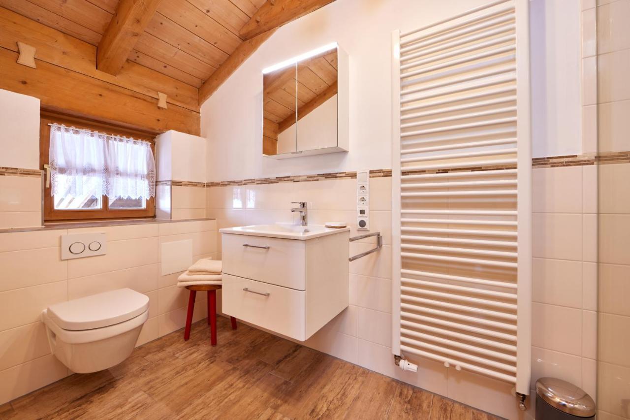 Appartements Gasthof Schleifmuehle Unterammergau Buitenkant foto